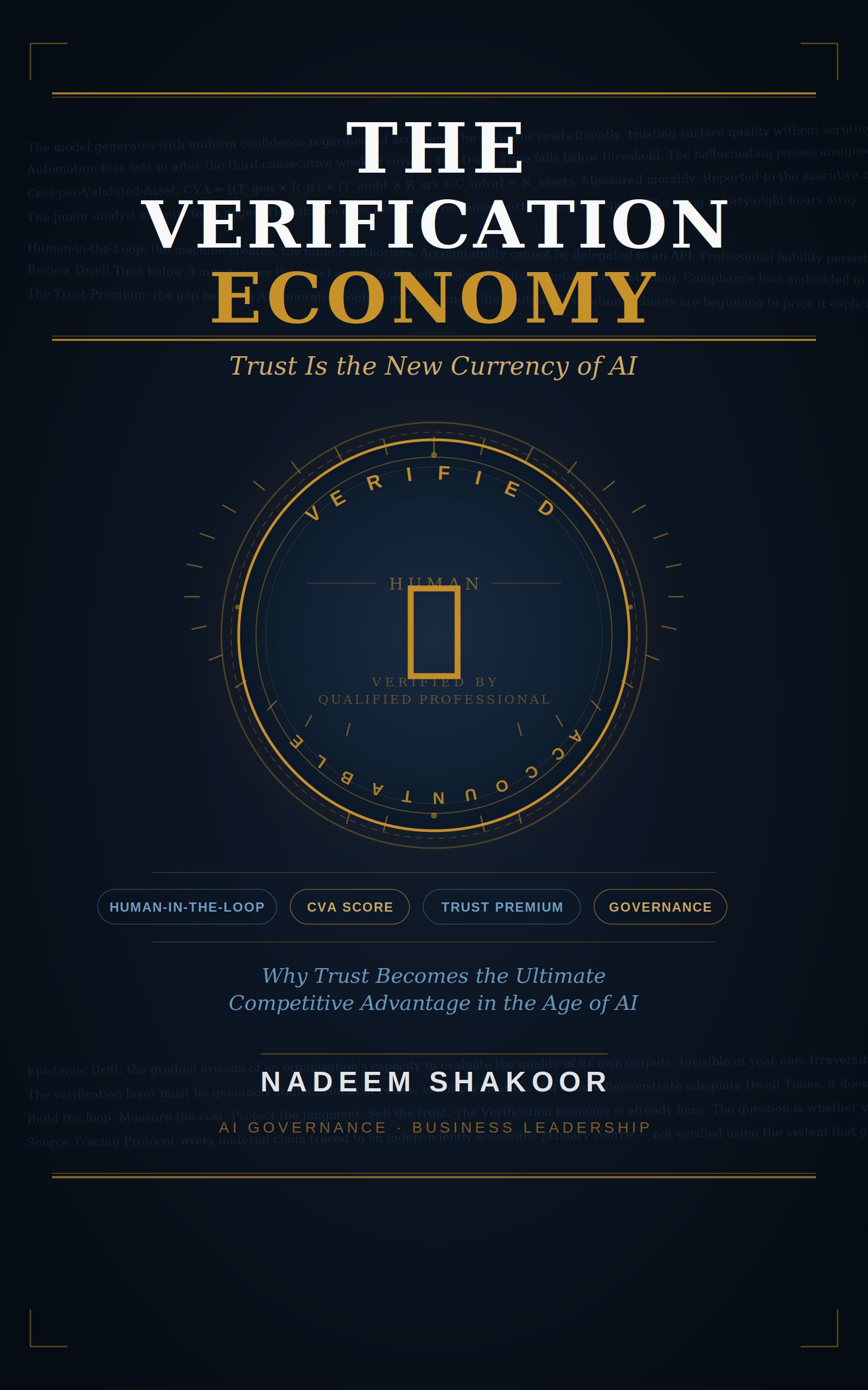 The Verification Economy cover